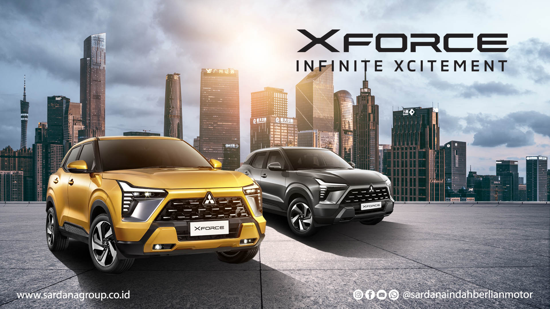 Promo, Simulasi Kredit dan Harga Mitsubishi Xforce Kota Medan September 2024